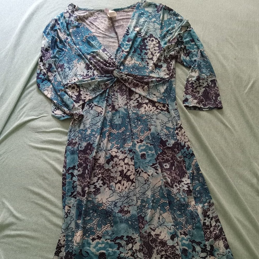 Blue sundress